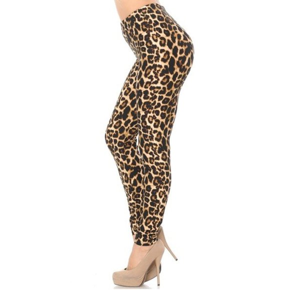 New Mix Pants - Buttery Soft Leopard Print Leggings